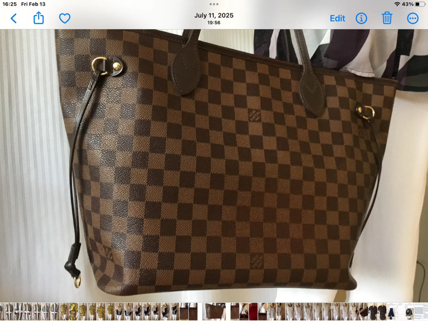 Louis Vuitton Neverfull Tote Bag MM Authentic - photo 2