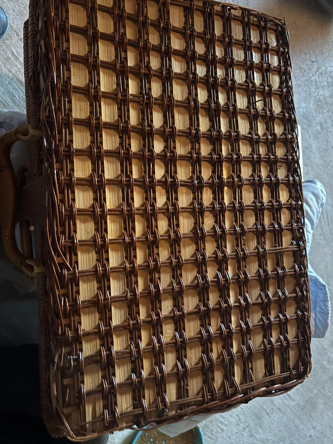 Wicker Picnic Basket