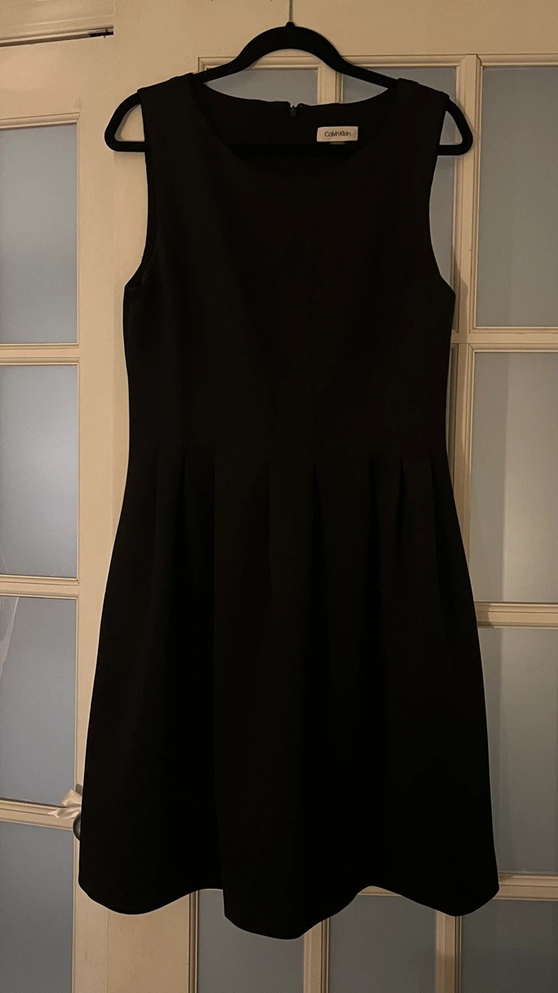 Calvin Klein Black Sheath Dress