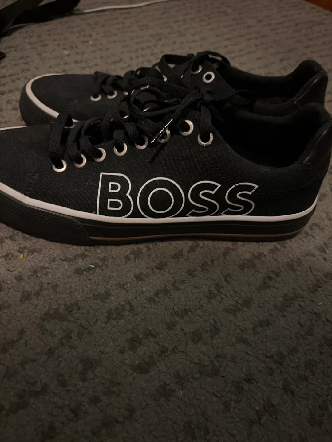 BOSS Men's Black Aiden Sneakrrs - photo 2