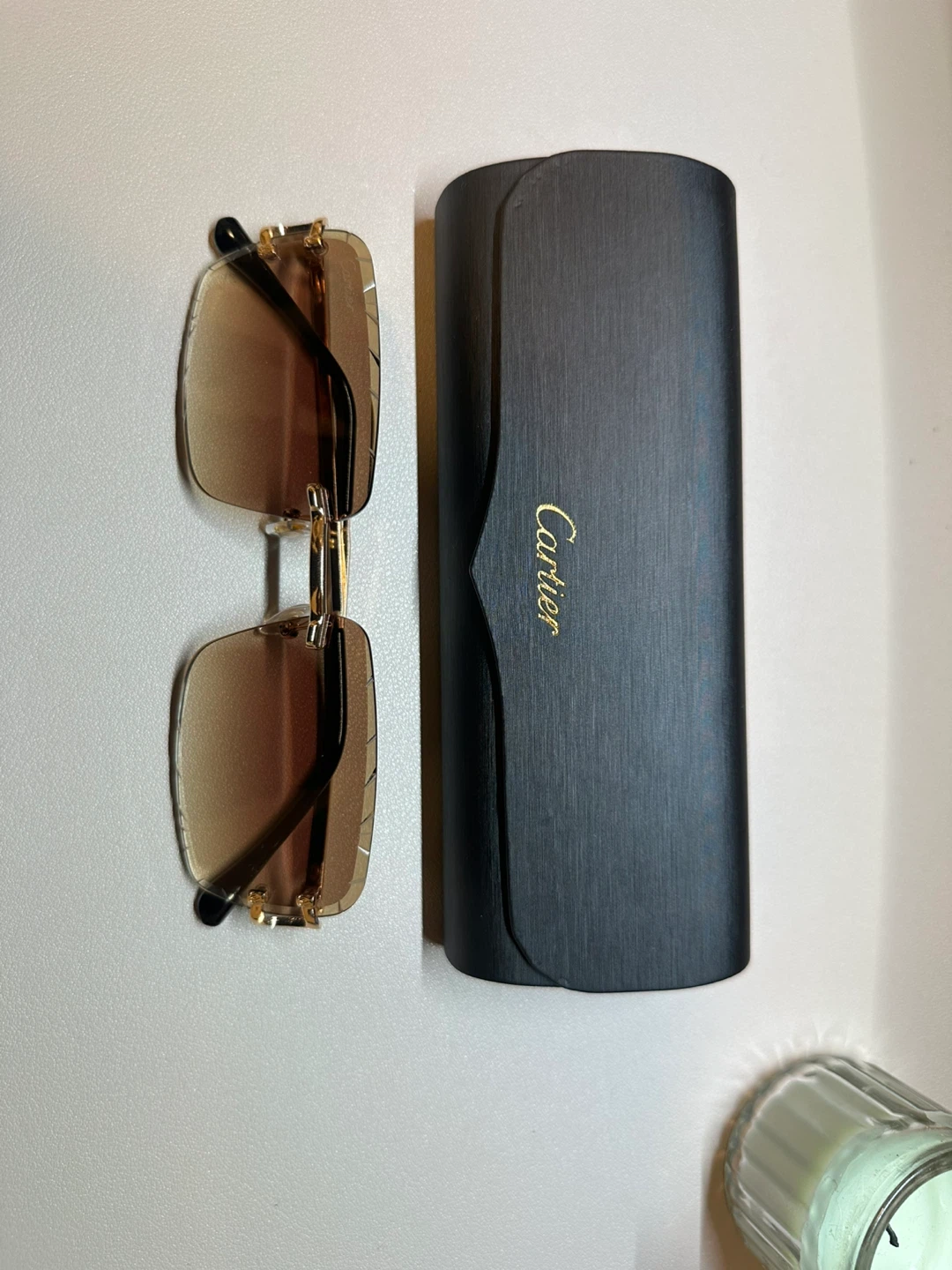 Cartier Rimless Diamond Cut Sunglasses - photo 2