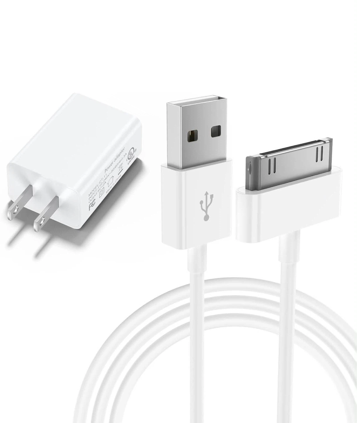 Wall charger with 3o pin to USB , new - photo 2