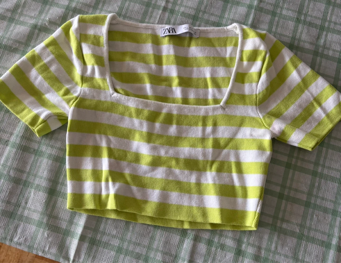 Zara Striped Knit Top