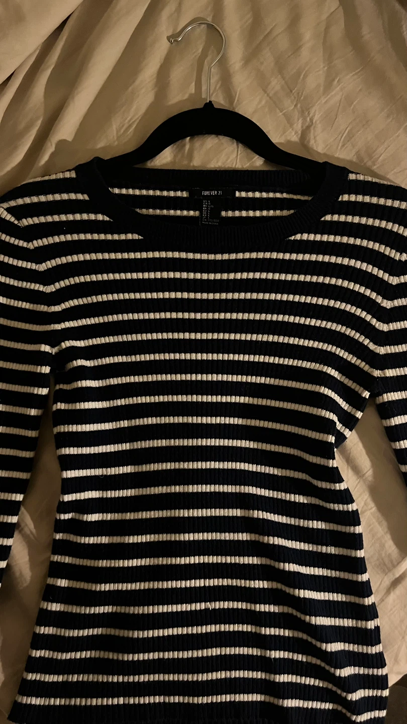 Striped Long Sleeve Top