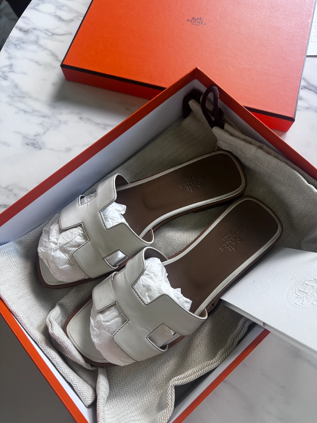 Hermès oran Sandals (size 37) - photo 3