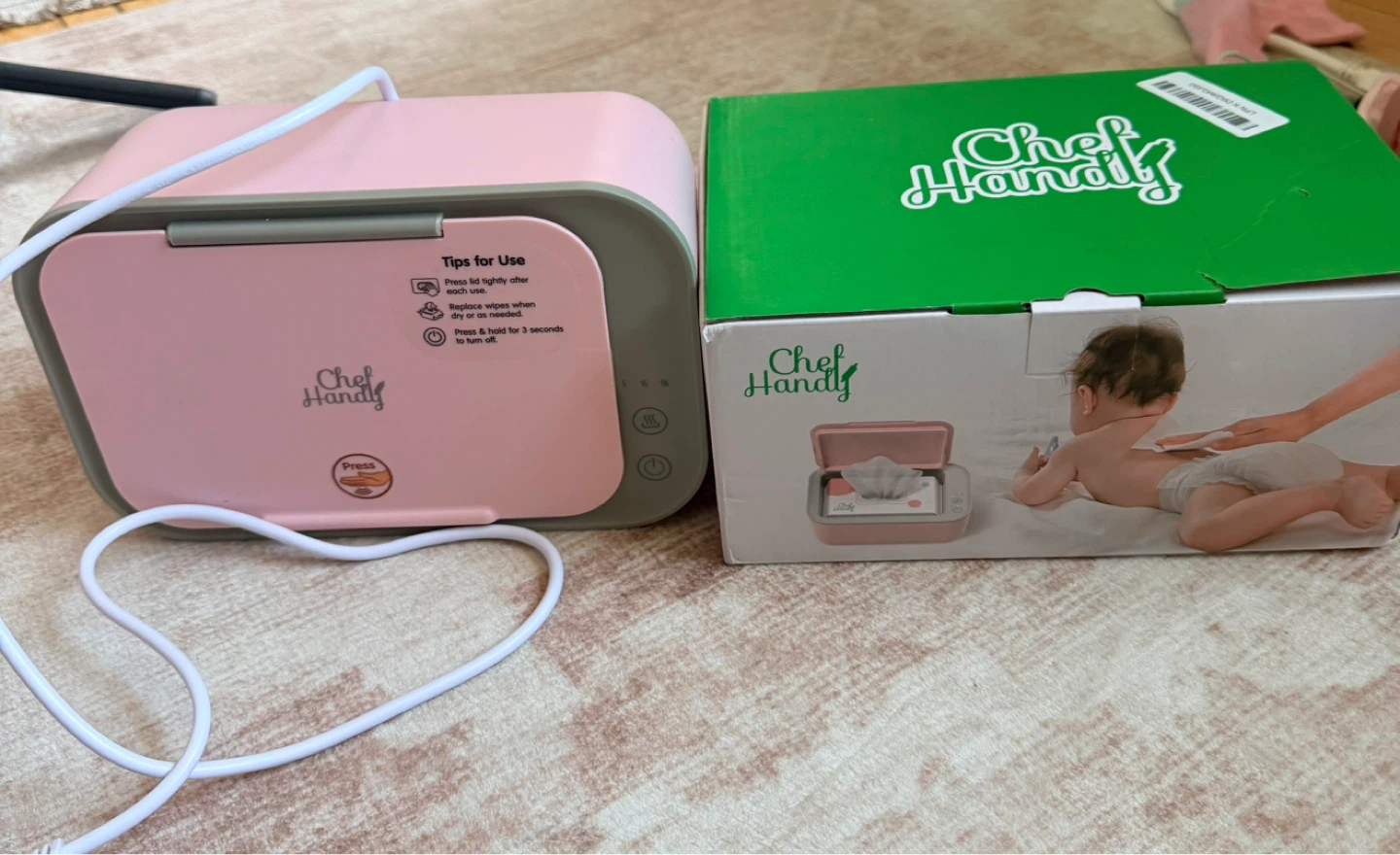 Chef Handy Wipes Warmer - Pink - photo 2