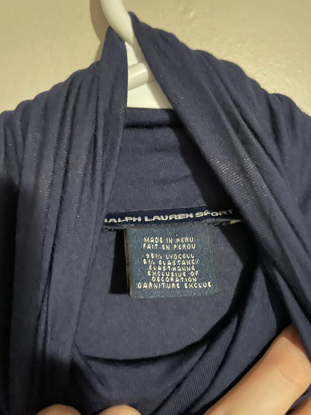 Ralph Lauren Sport Navy Blue Turtleneck - photo 2