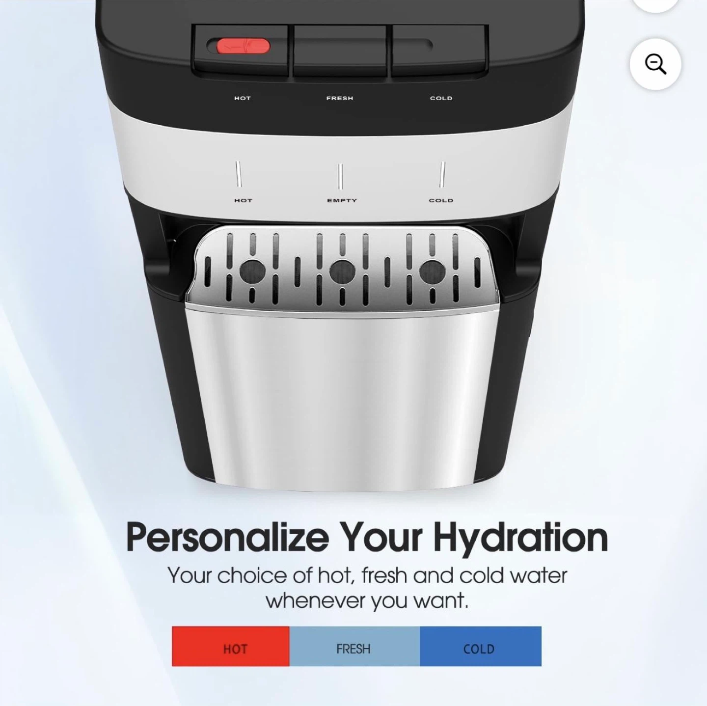 Bottom Loading Water Dispenser - Hot, Fresh, Cold - photo 4