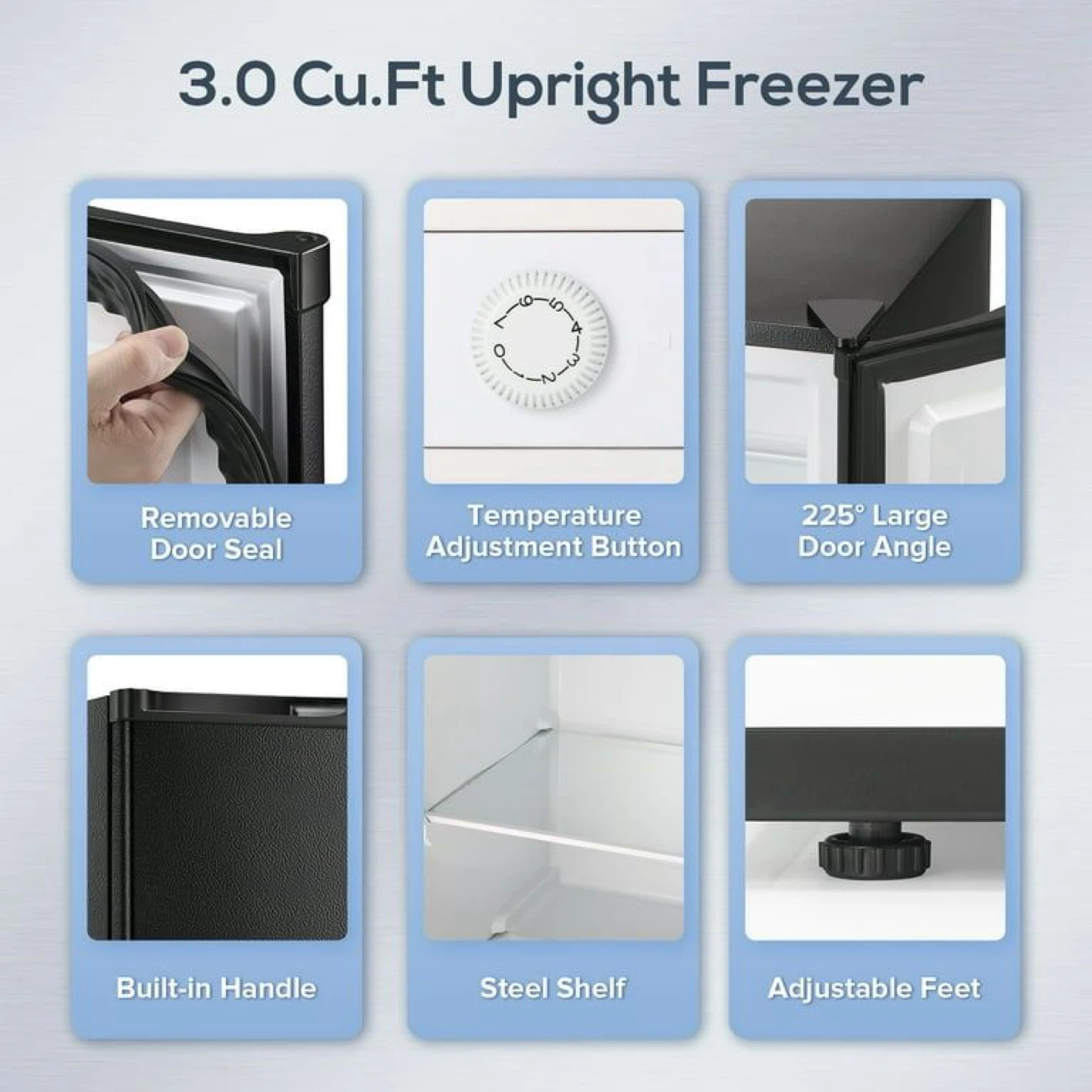3.0 Cu.Ft Upright Freezer - photo 3