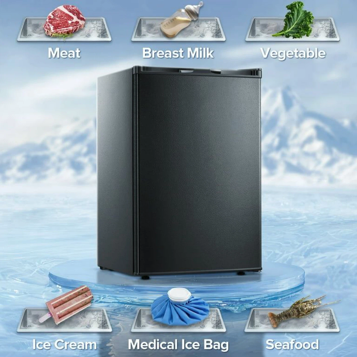 3.0 Cu.Ft Upright Freezer - photo 2