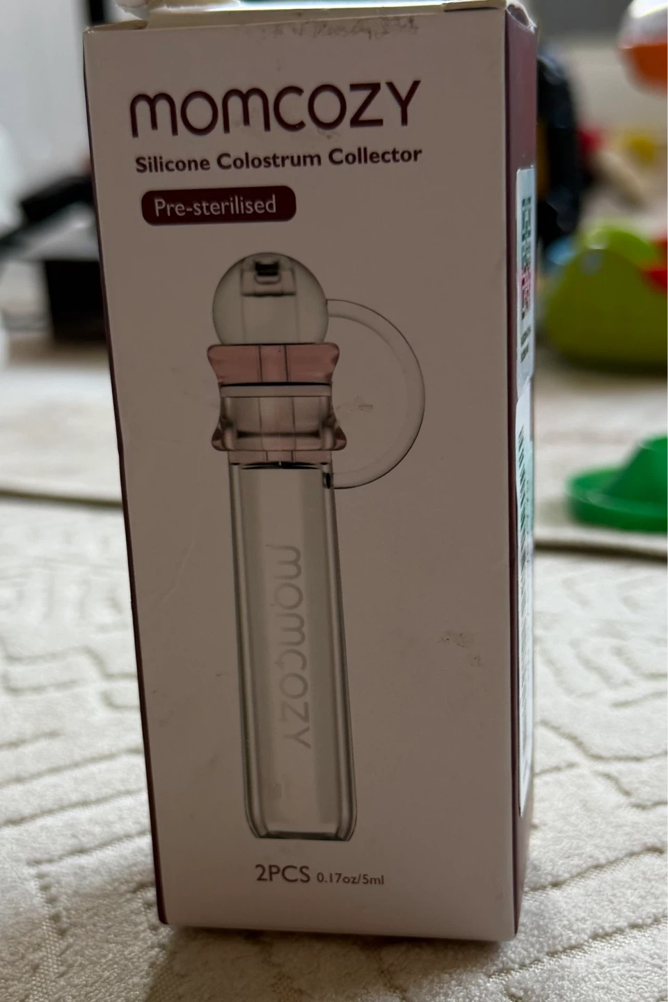 Momcozy Silicone Colostrum Collector - Pre-sterilized - photo 2