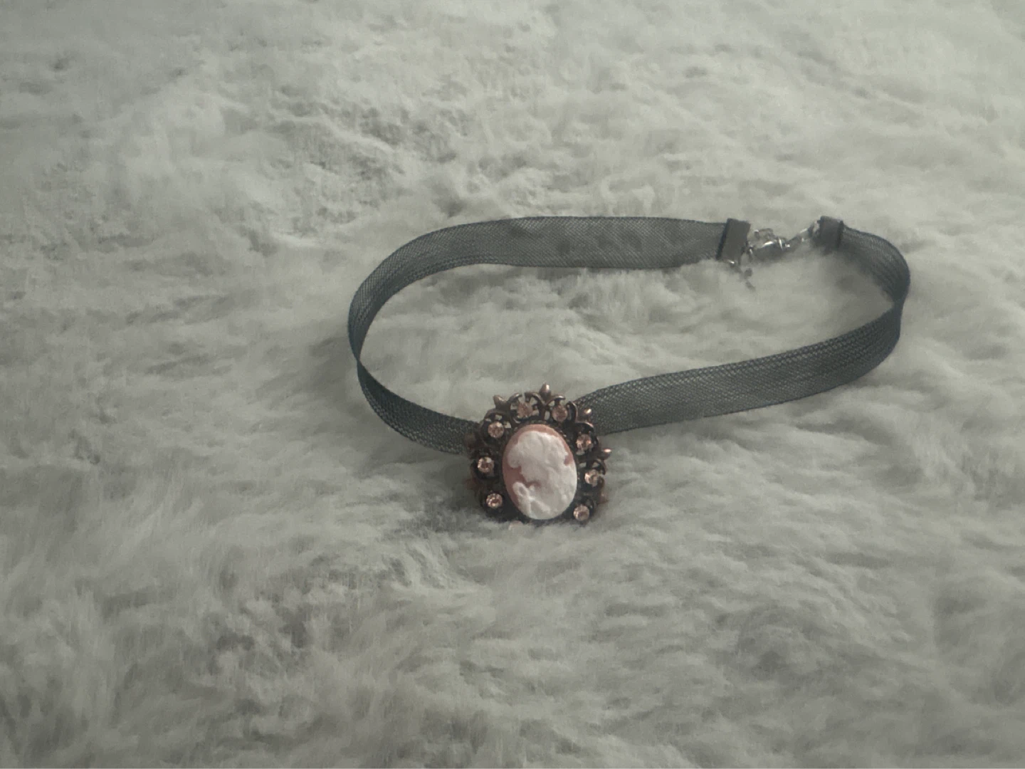 Cameo Choker Necklace