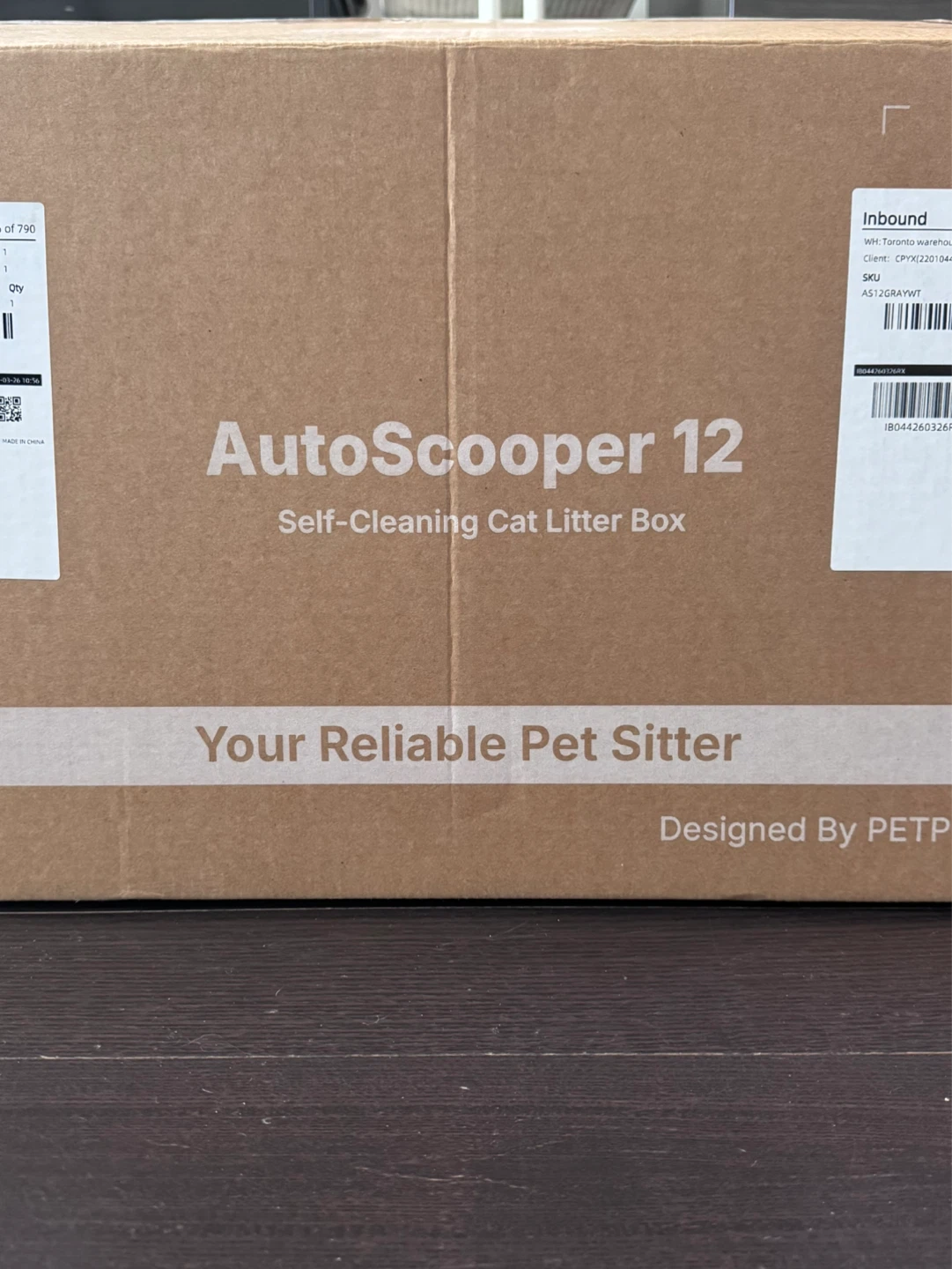 PET PIVOT AutoScooper 12 Self-Cleaning Cat Litter Box - photo 2