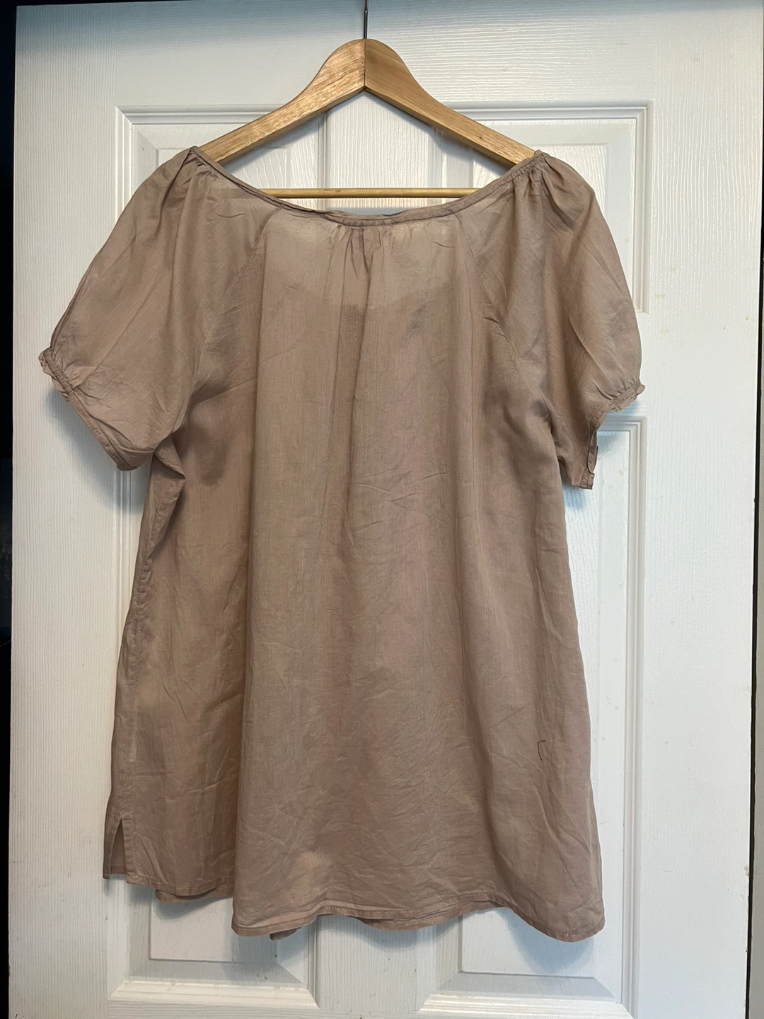 VINCIS Paris Linen Blend Tunic Top - photo 2