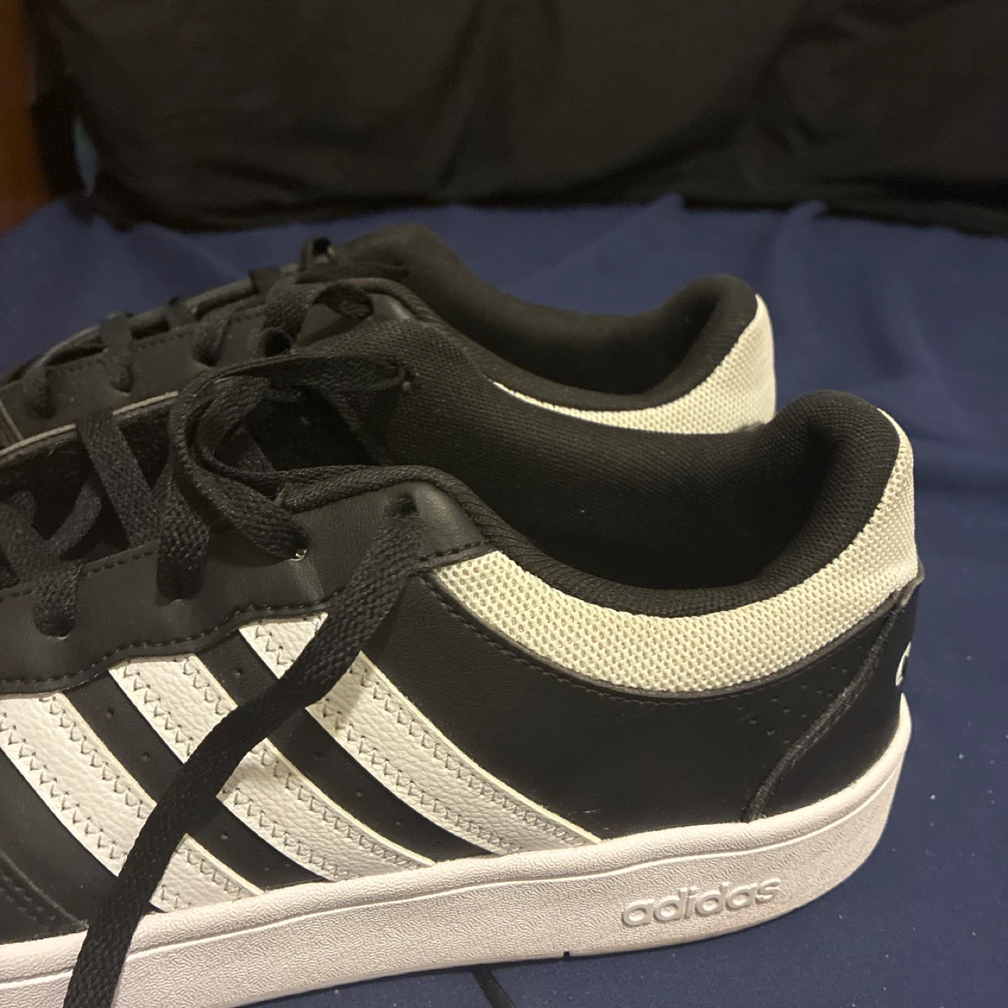 Adidas Hoops Mid Top Sneakers Black White