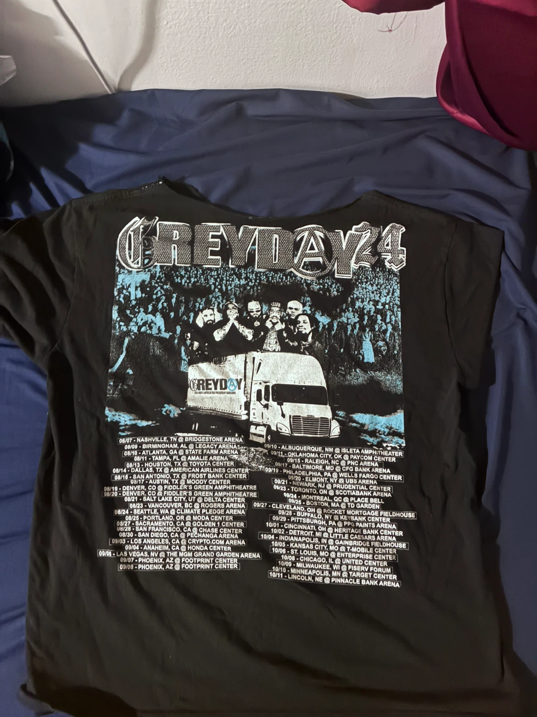 GREYDAY 4 Tour T-Shirt G59 RECORDS 2024 - photo 2