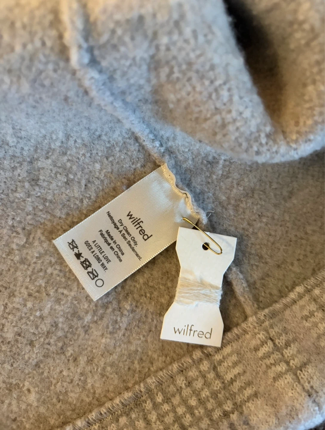 Wilfred Plaid Merino Wool Coat - photo 4