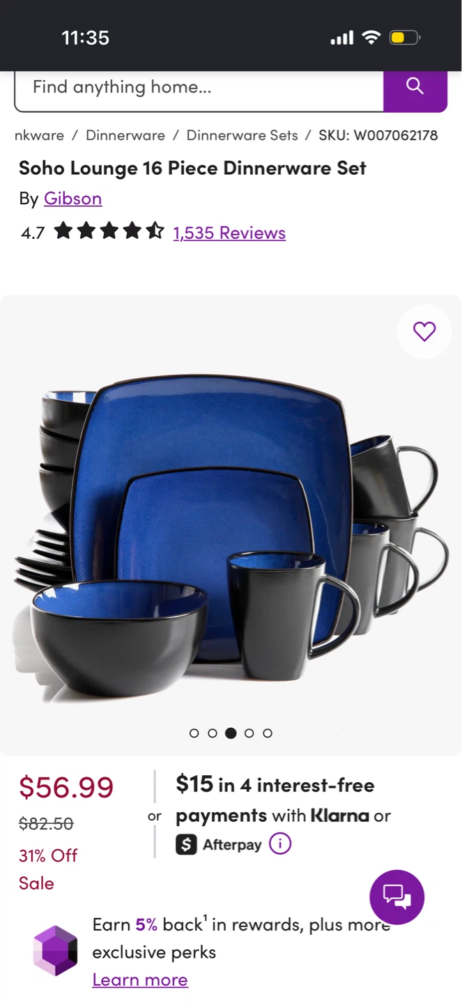 16 Piece Dinnerware Set - photo 2