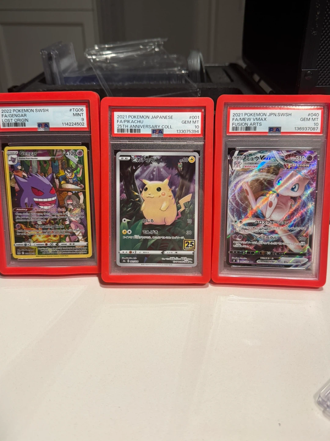 Graded Pokémon cards