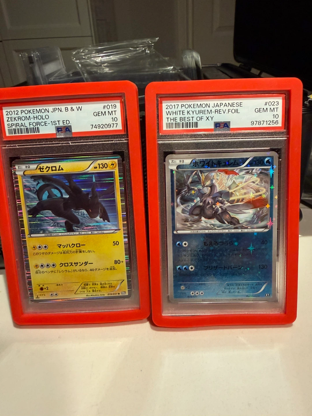 Graded Pokémon cards