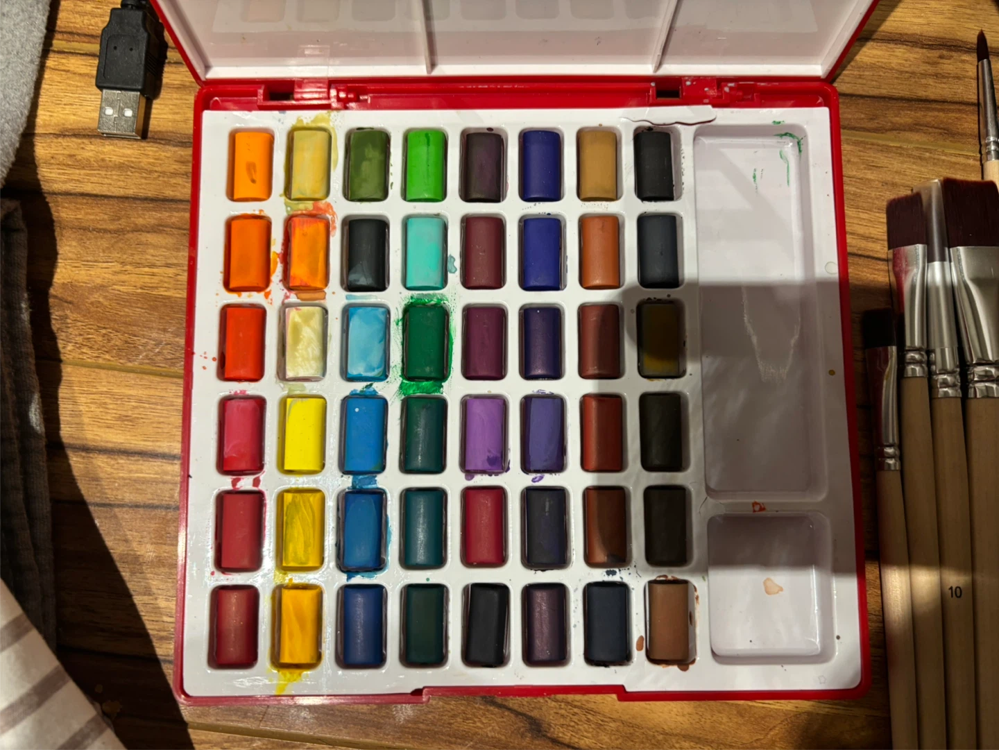 Faber-Castell Watercolour Paint Set with Brushes