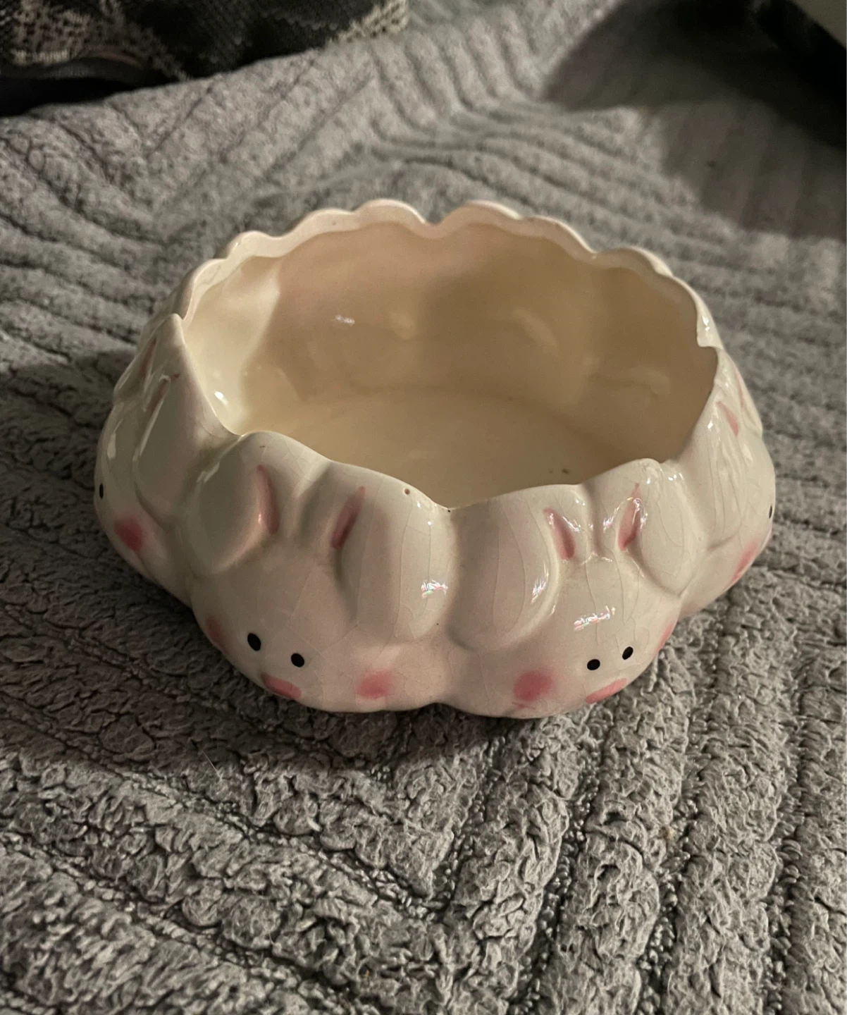 Ceramic Bunny Bowl - photo 2