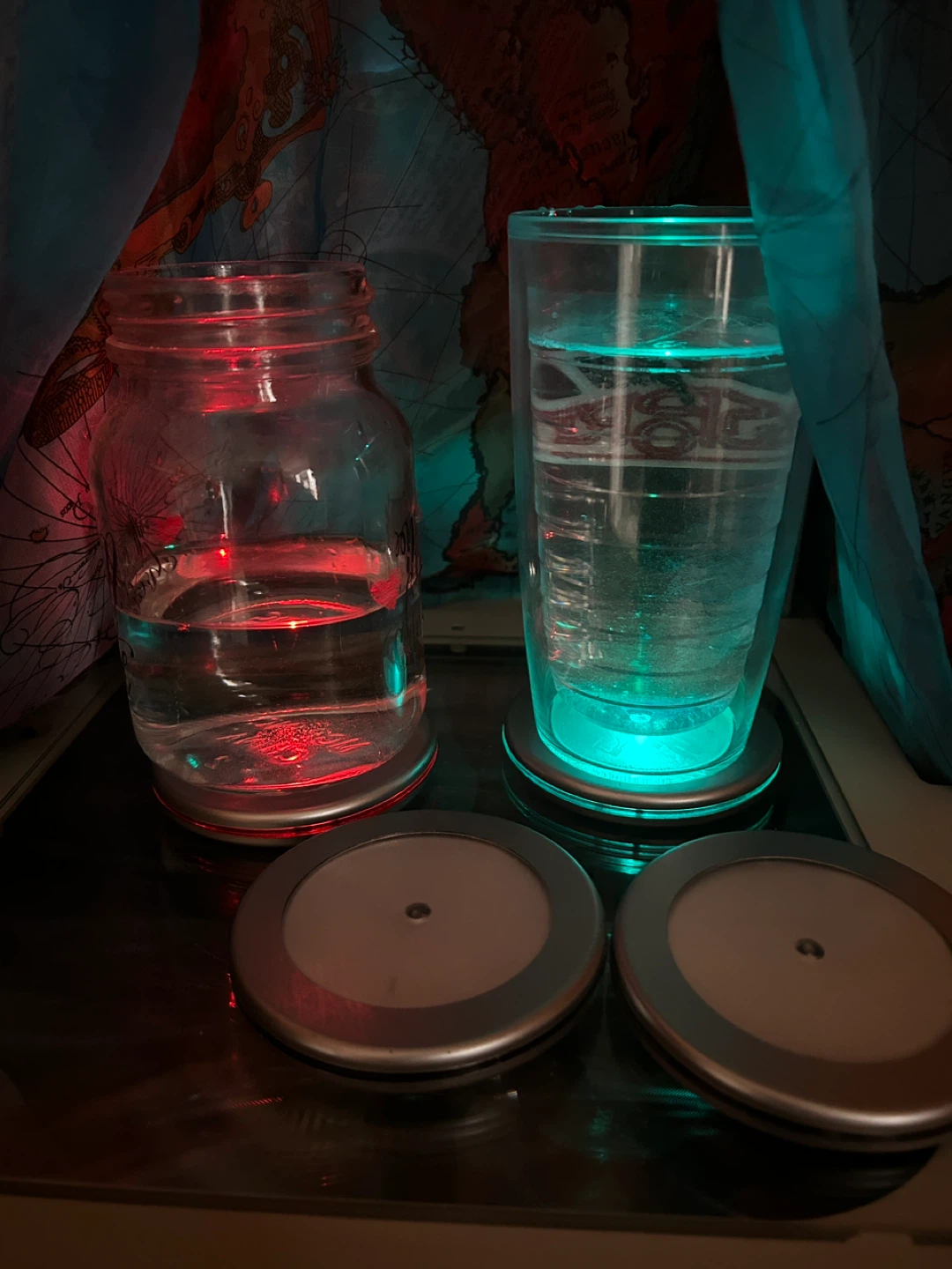 Set of 4 LED Coasters - photo 2