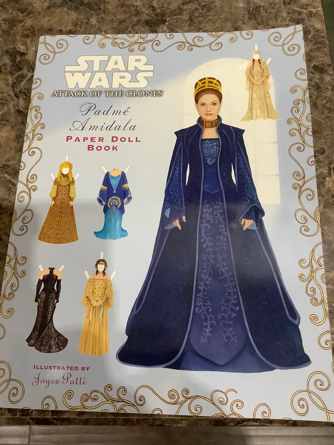 Star Wars Attack of the Clones Padmé Amidala Paper Doll Book