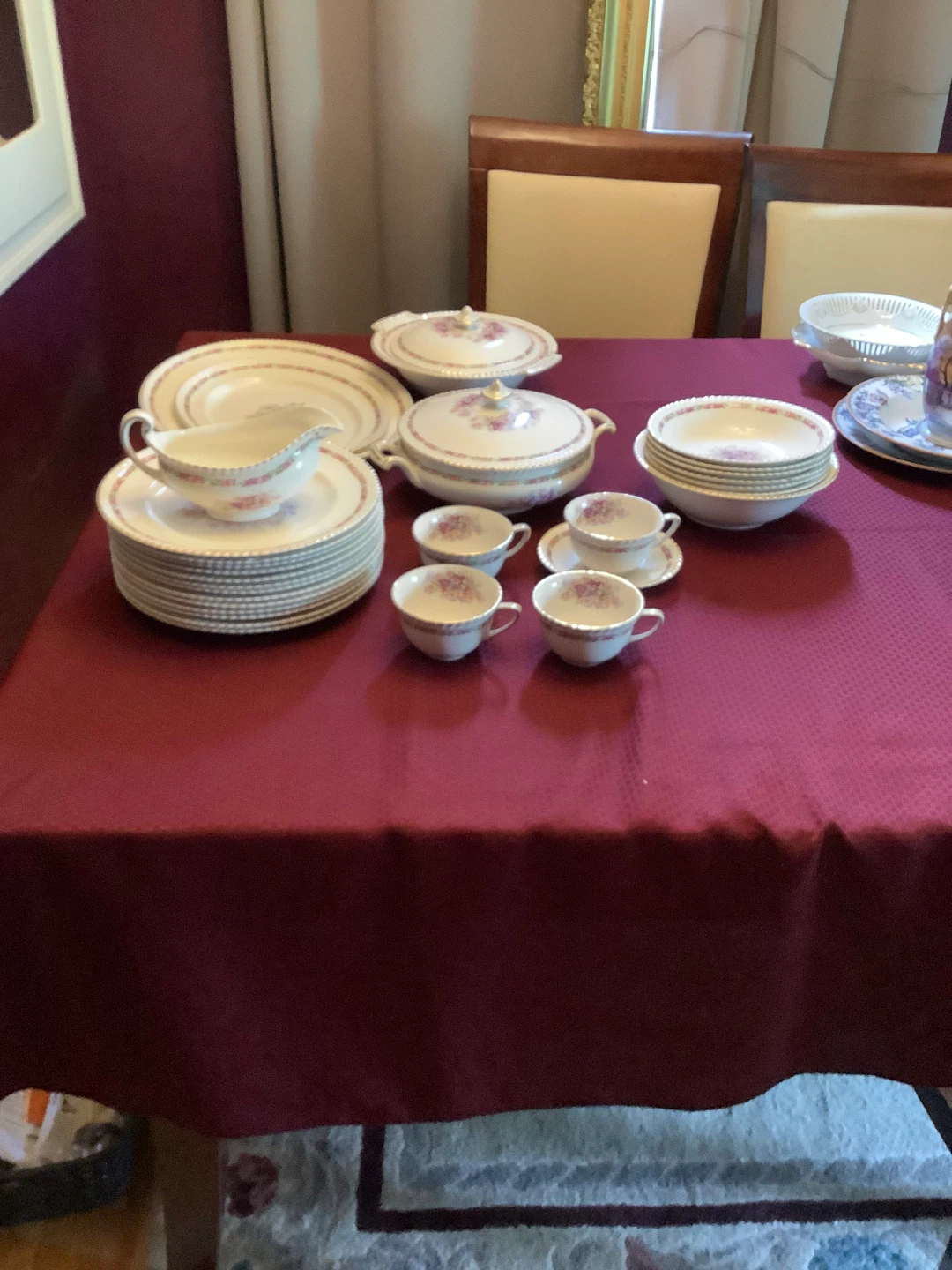 Vintage W & Co. China Dinnerware Set