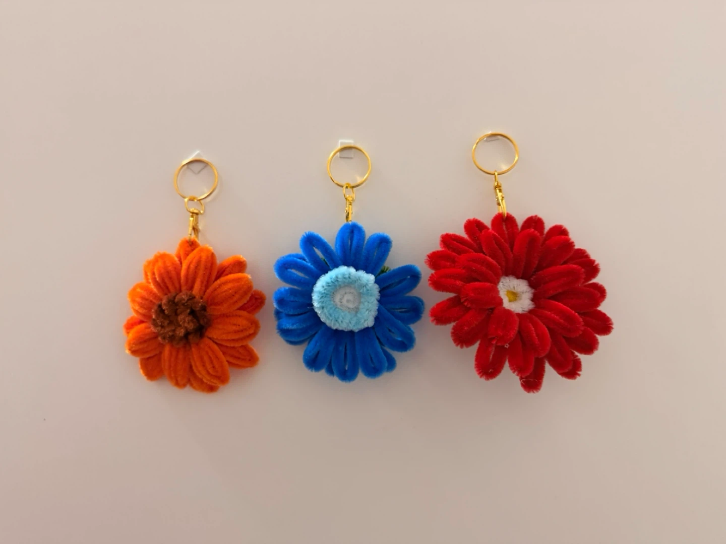 Flower Keychains