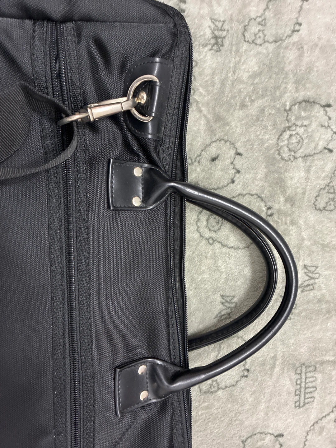Black Briefcase with Shoulder Strap(a laptop bag) - photo 5