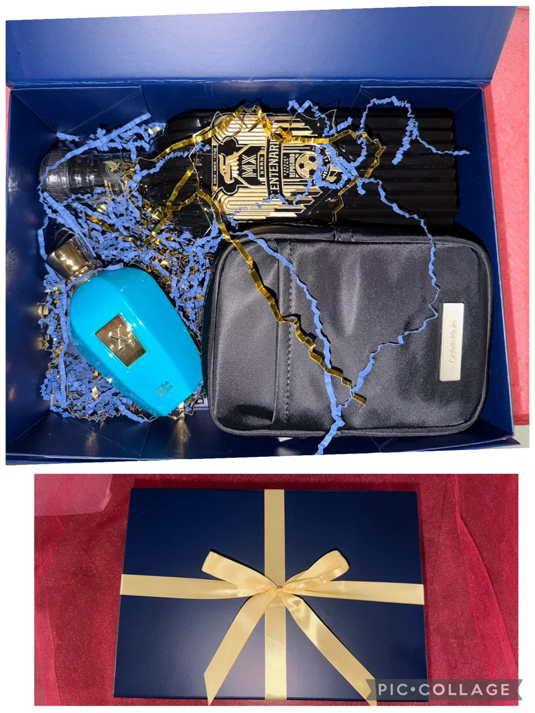 Gift Set: Bourbon, Cologne, and Cardholder