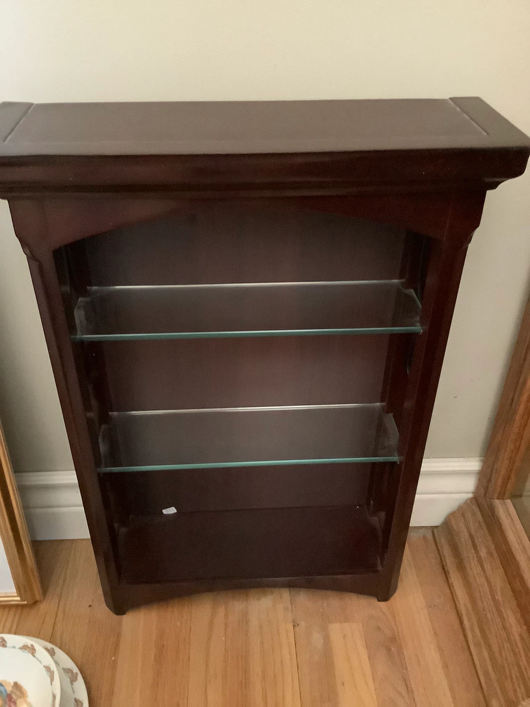 Dark Wood Display Shelf - photo 2