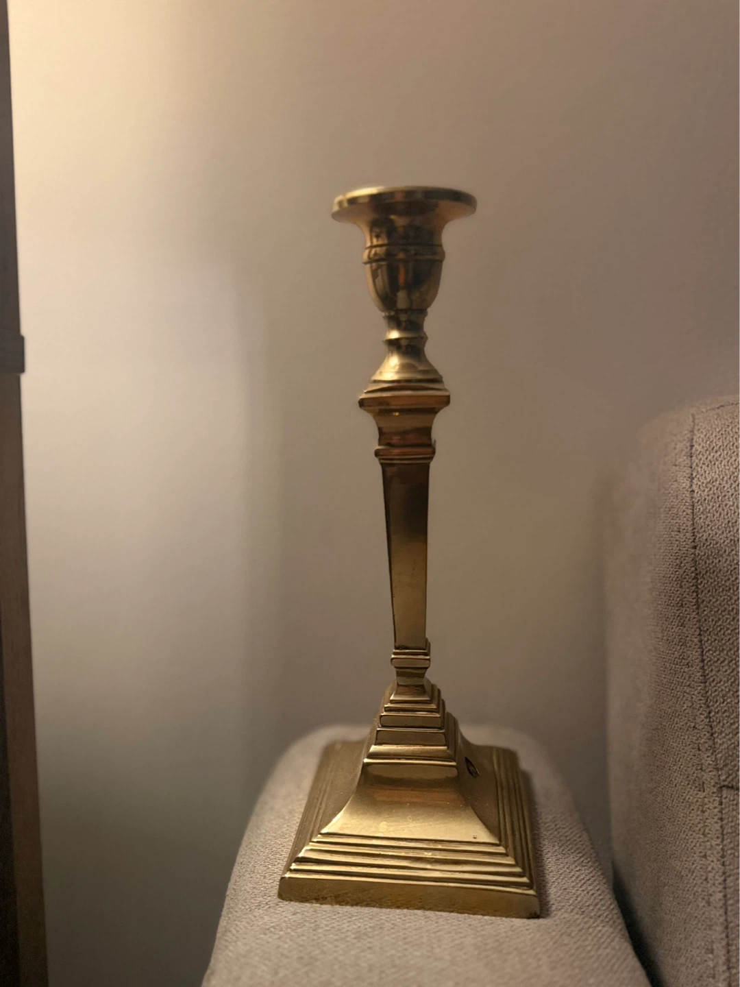 Brass Candlestick Holder - photo 2