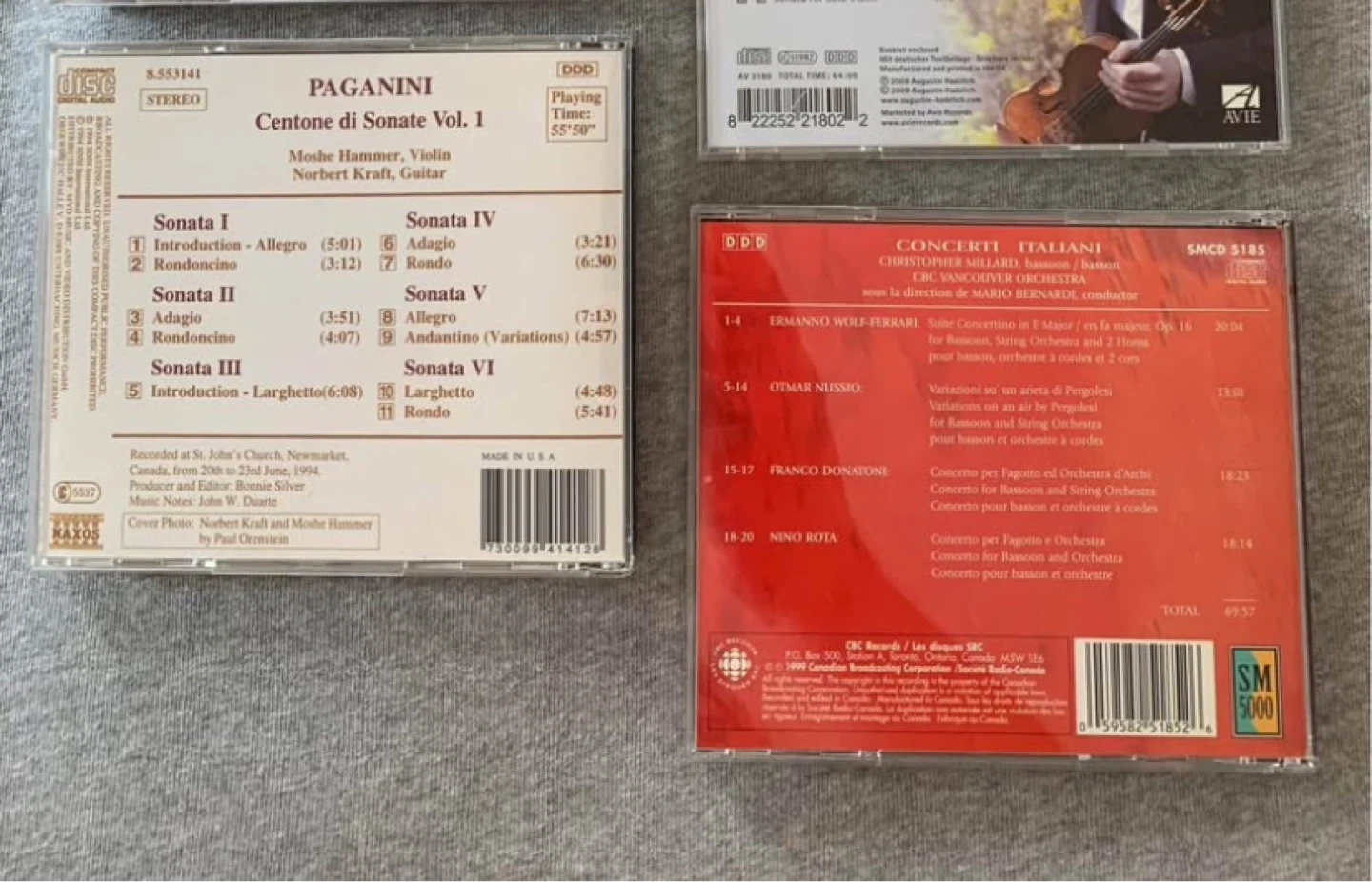 Two Italian Classical Music CDs - photo 2
