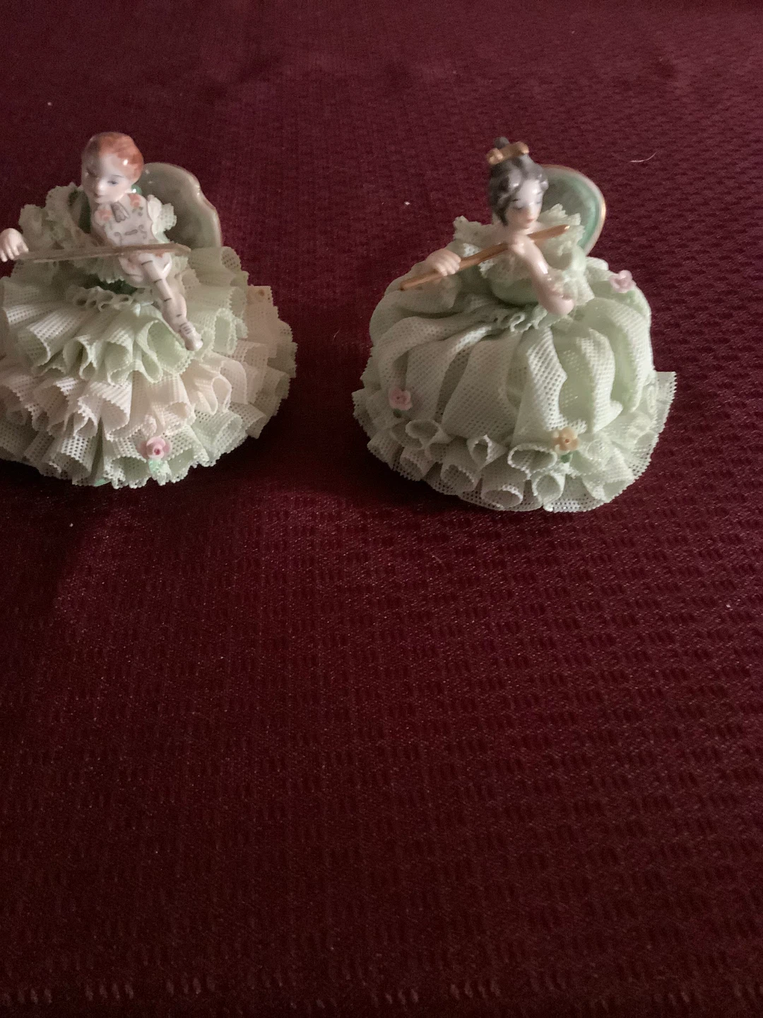 Pair of Celtic Melodies Collection Figurines