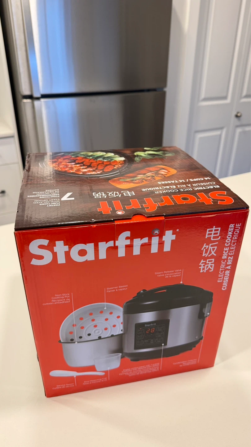 Starfrit Electric Rice Cooker 14 Cups