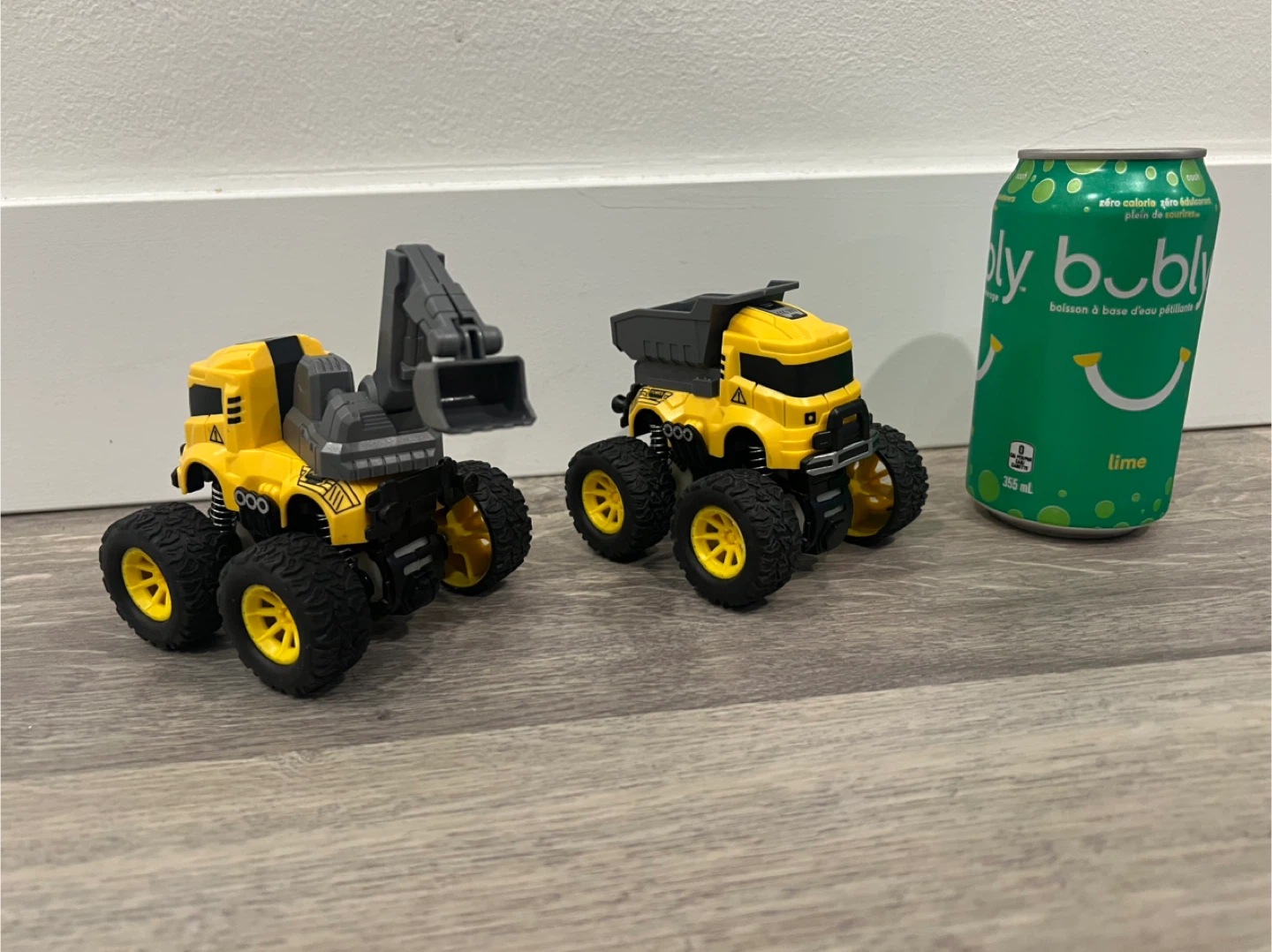 Yellow Construction Toy Trucks (Set of 2) - photo 2