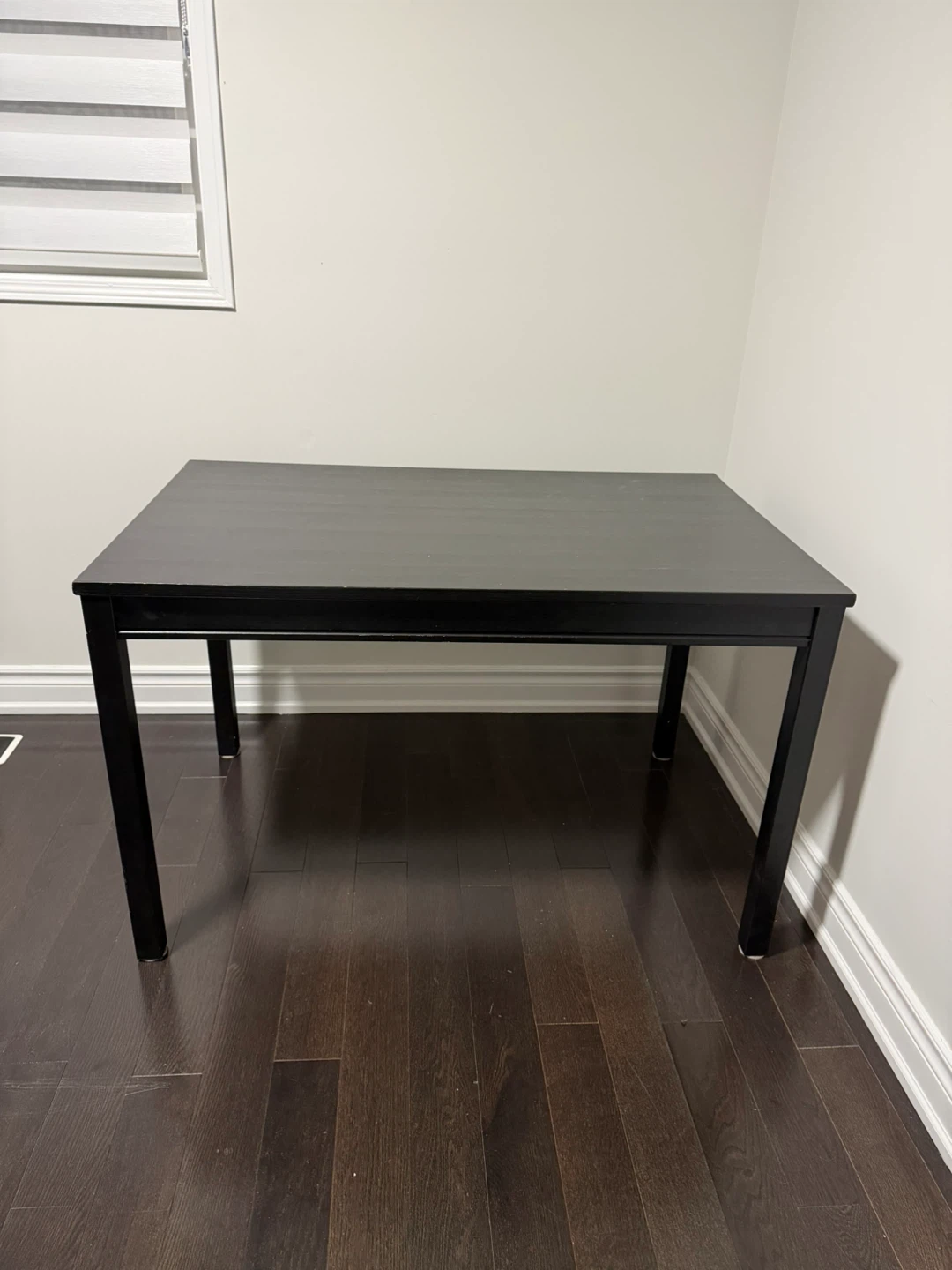 IKEA Black Dining Table - photo 3