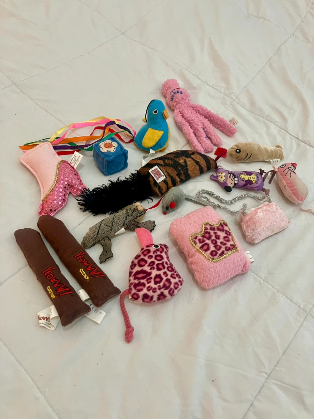 Set Of 15 Cat Toys - Excellent Condition