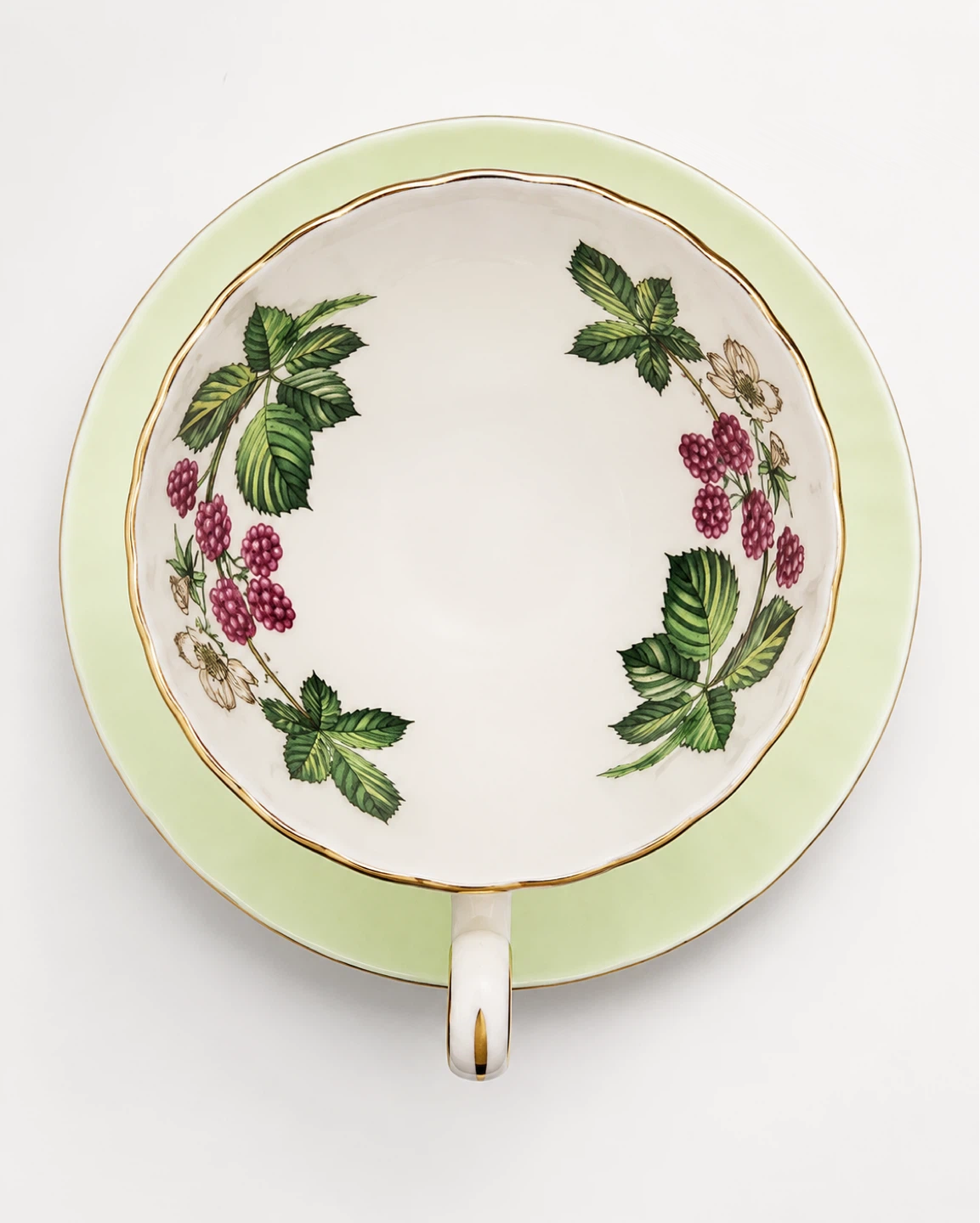 Aynsley Bone China Teacup and Saucer Set - photo 2