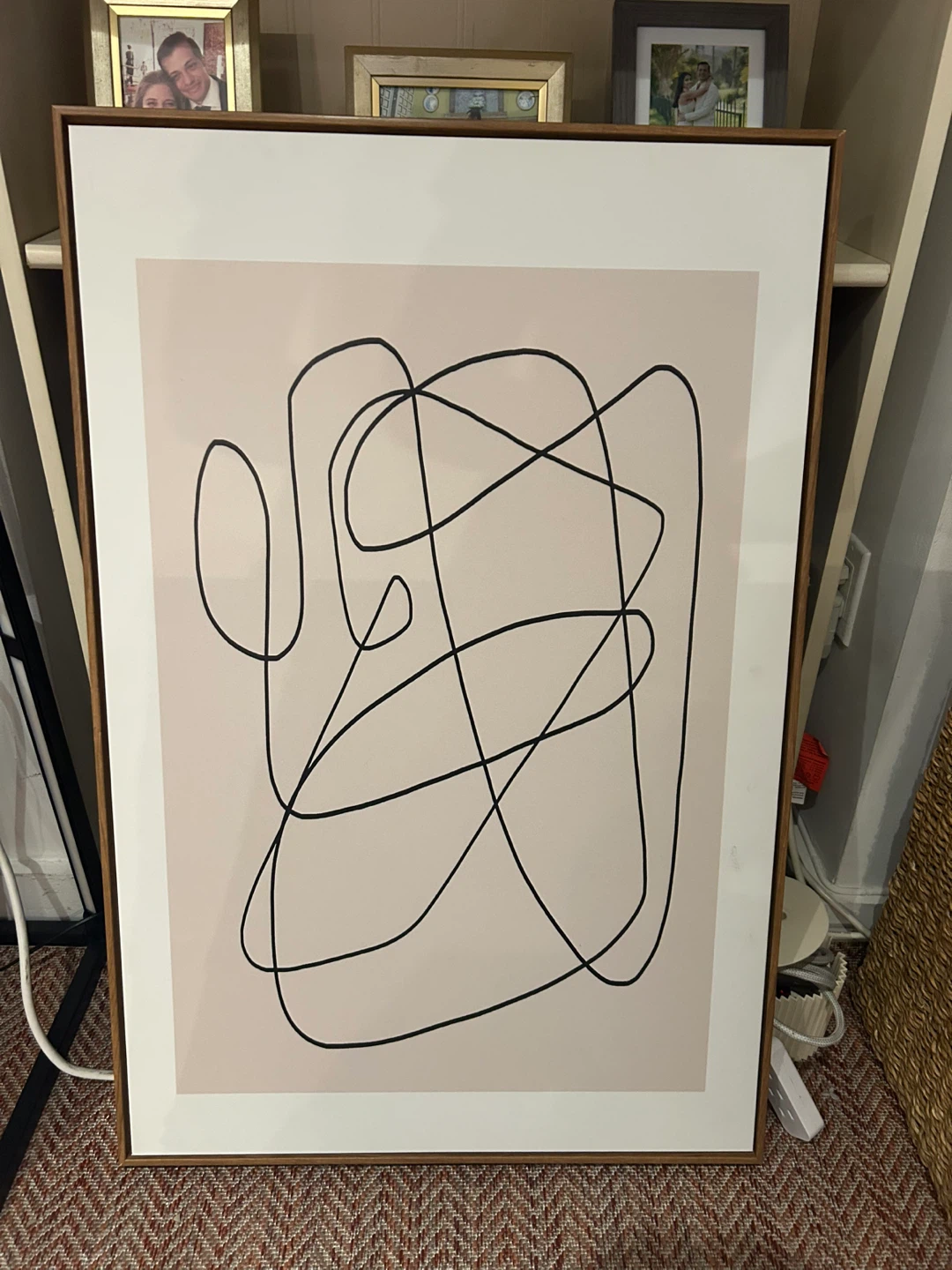 2 abstract frames