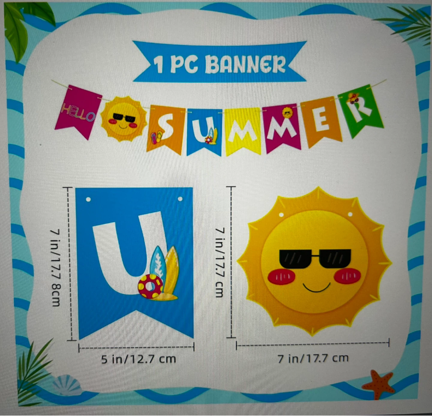 Summer Party Banner and Decorations - photo 4