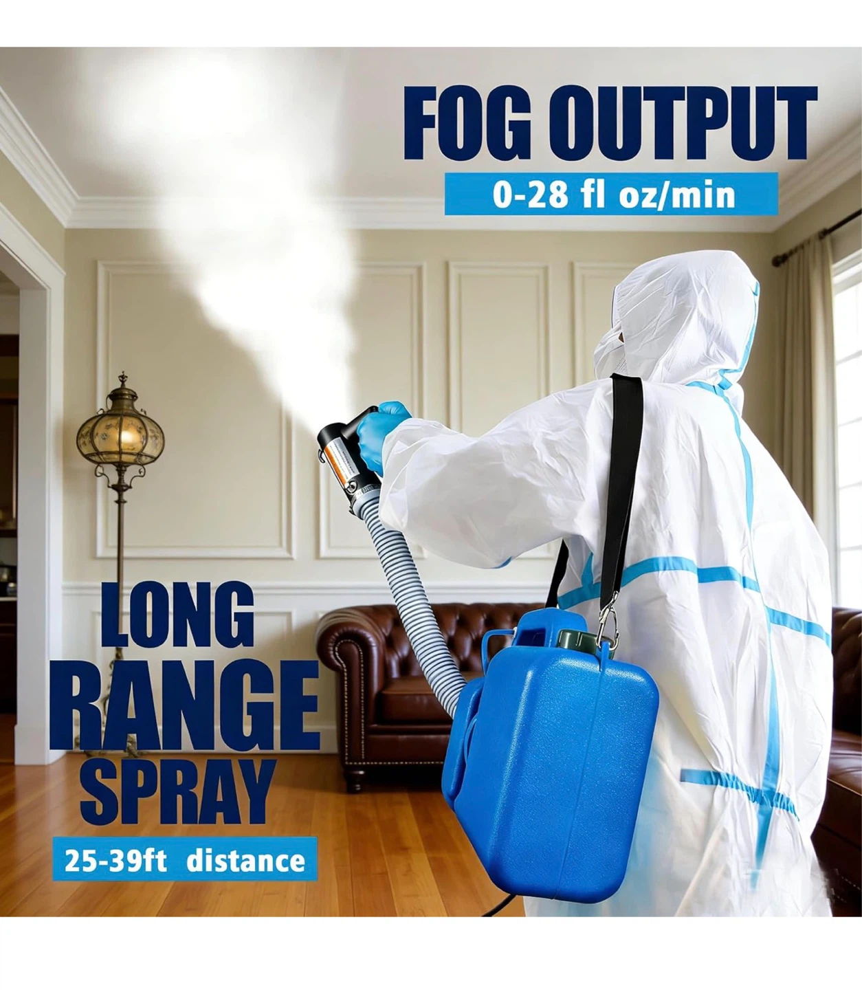 Electric ULV Fogger Sprayer, 8L/2.1Gal 1200W - photo 3