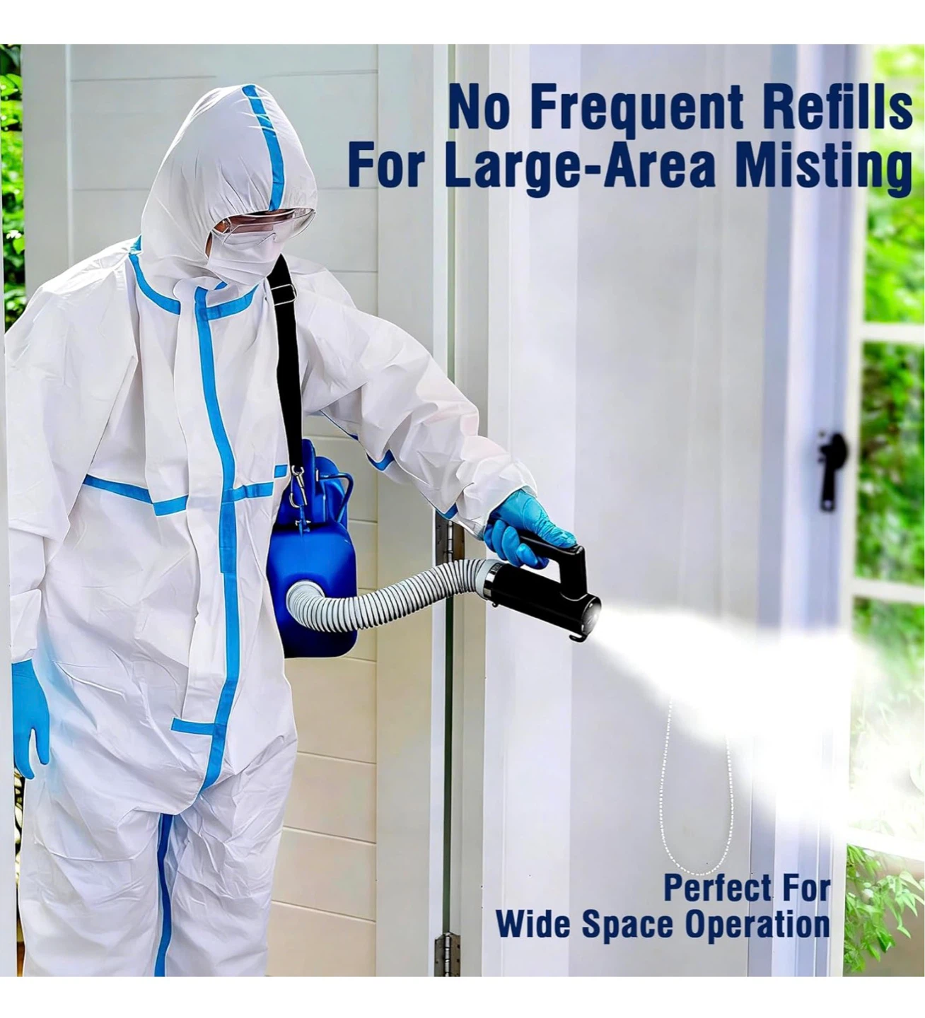 Electric ULV Fogger Sprayer, 8L/2.1Gal 1200W - photo 4
