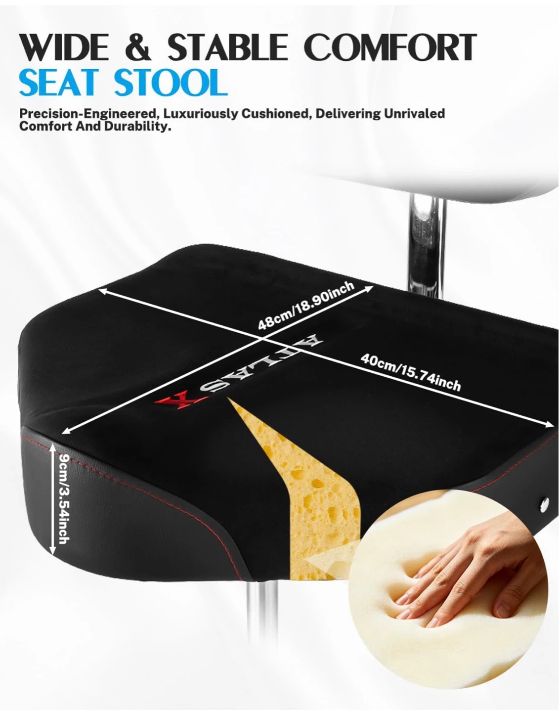 Strich Drum Throne with Backrest - photo 5