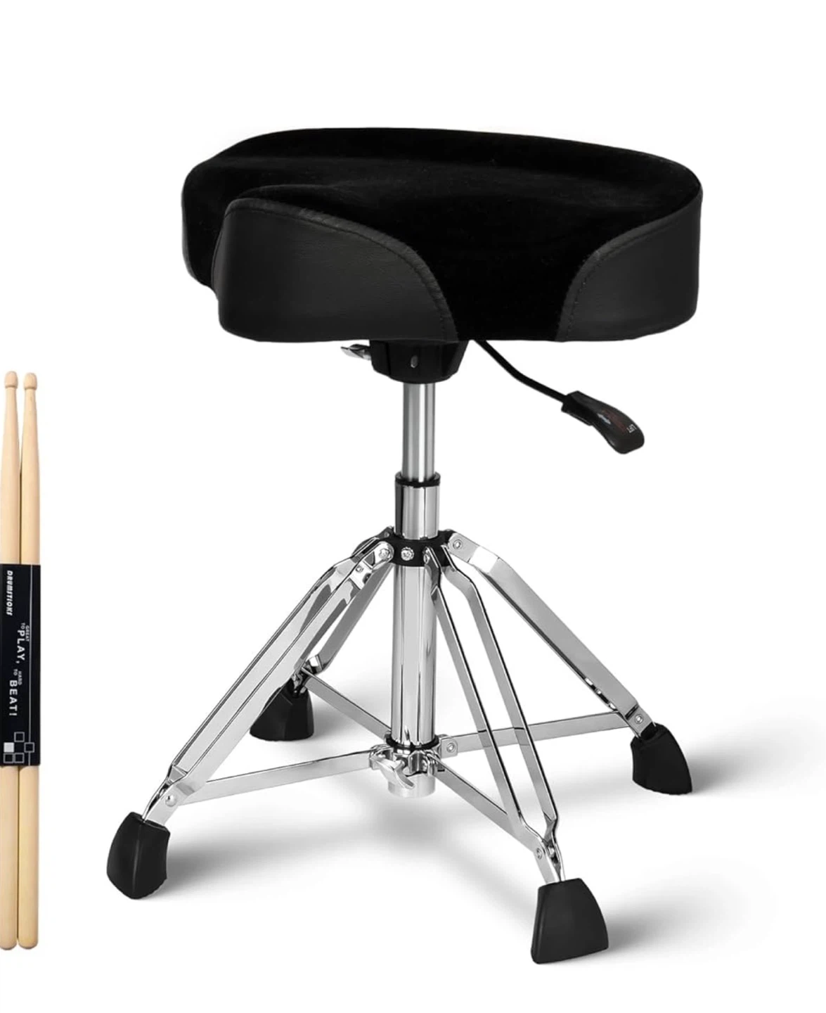 STRICH Drum Throne - Hydraulic Saddle Drum Stool - photo 2