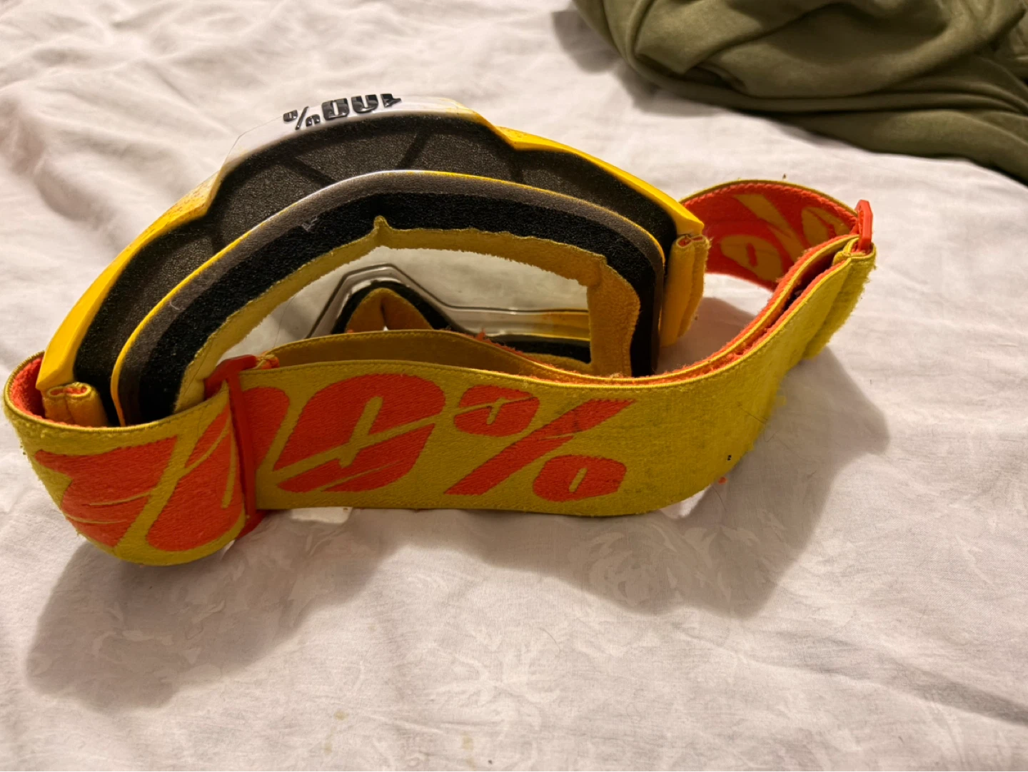 100% Goggles and Helmet Set