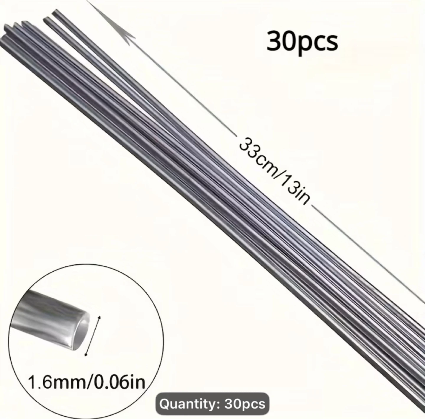 30pcs Welding Rods - Low Temperature Easy to Melt Welding Wire - photo 2