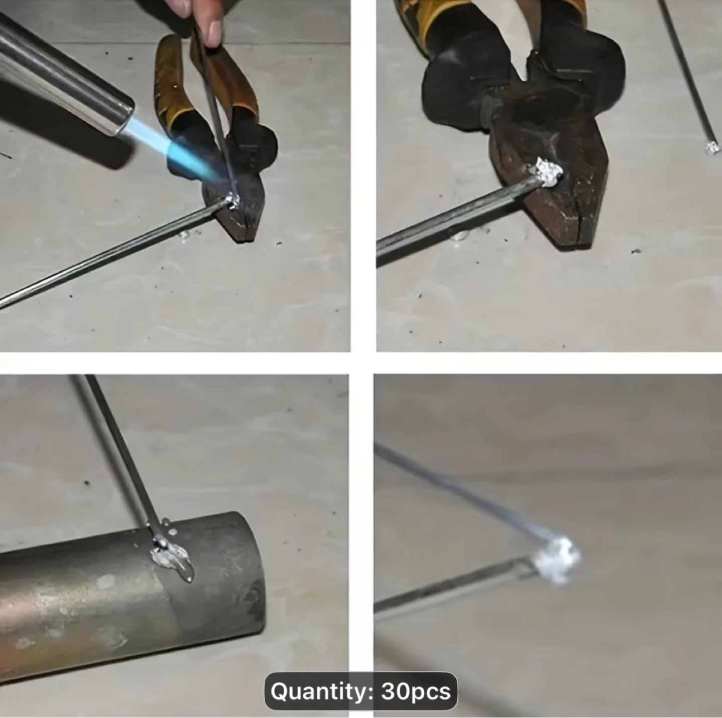 30pcs Welding Rods - Low Temperature Easy to Melt Welding Wire - photo 4